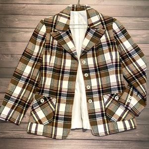 Plaid Blazer